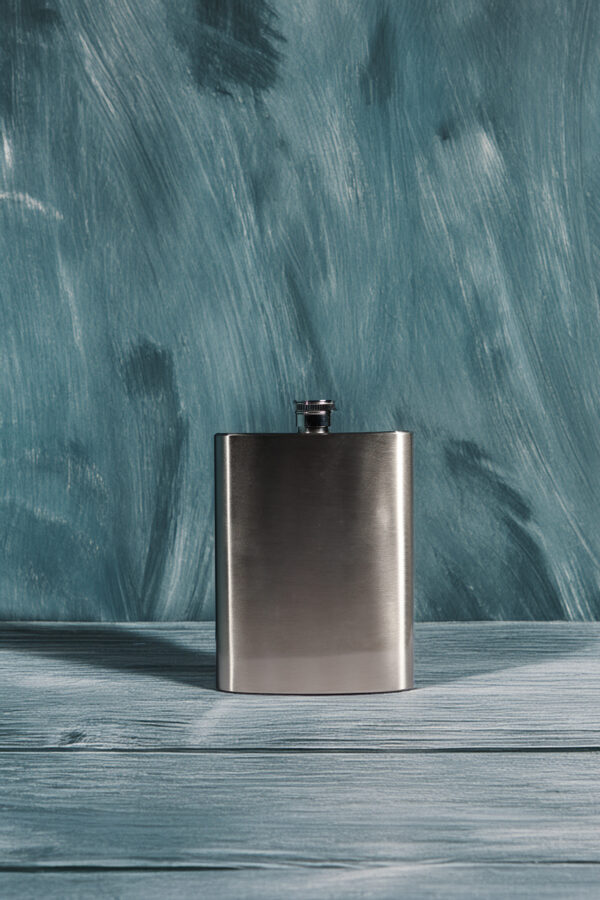 Hip Flask for Men Liquor Flask Stainless-Steel Leak-Proof Flask for Women Pocket Alcohol Drinking (Hip Flash 8 OZ)